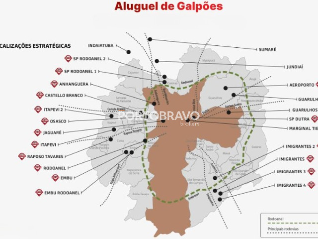 #GA182 - Galpão para Lançamento em Itapevi - SP - 2
